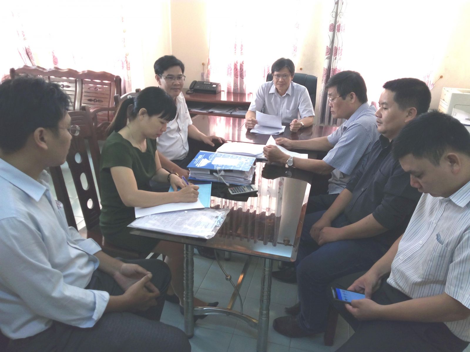 Kiểm tra công tác cải cách hành chính năm 2018 tại Phòng Công chứng số 3 tỉnh Bình Định