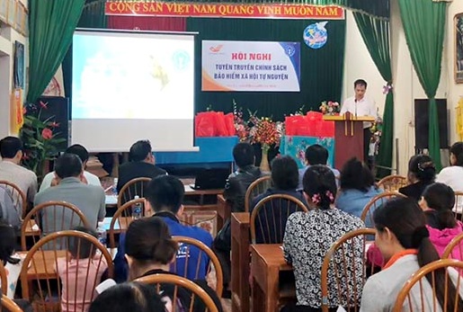 Tây Sơn: Tuyên truyền chính sách BHXH tự nguyện tại xã Bình Nghi