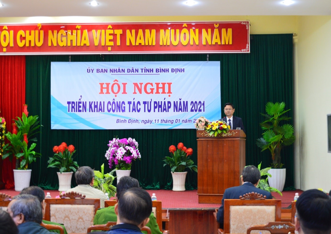 Bình Định: Tổ chức hội nghị triển khai công tác Tư pháp năm 2021