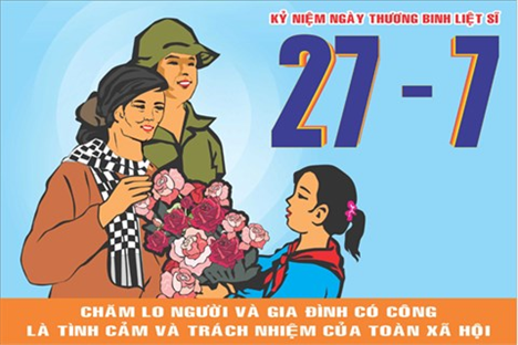 Hoạt động tri ân kỷ niệm Ngày Thương binh - Liệt sỹ (27/7)