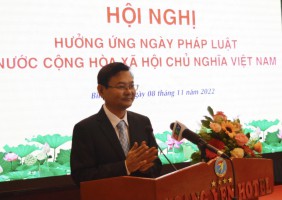 Hội nghị hưởng ứng Ngày Pháp luật nước Cộng hòa xã hội chủ nghĩa Việt Nam