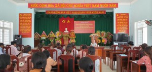 Tập huấn, bồi dưỡng chuyên môn, nghiệp vụ và truyền dạy văn hóa phi vật thể tại huyện Vĩnh Thạnh