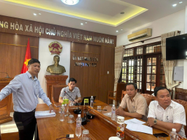 Hình ảnh: Tập huấn tại UBND huyện Phù Cát