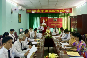 Đại hội Chi bộ Trung tâm Trợ giúp pháp lý Nhà nước tỉnh Bình Định lần thứ VI, nhiệm kỳ 2022-2025