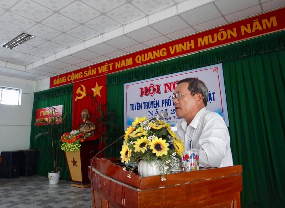 UBND phường Trần Quang Diệu tổ chức Hội nghị tuyên truyền, phổ bến pháp luật
