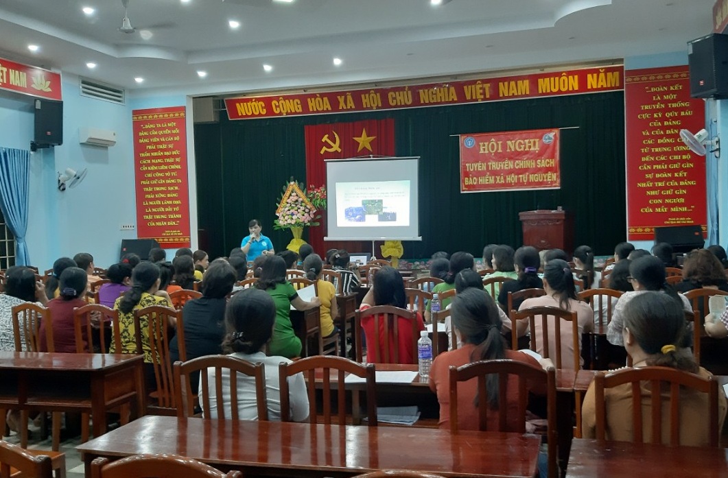 BHXH huyện Tây Sơn: Tuyên truyền chính sách BHXH tự nguyện