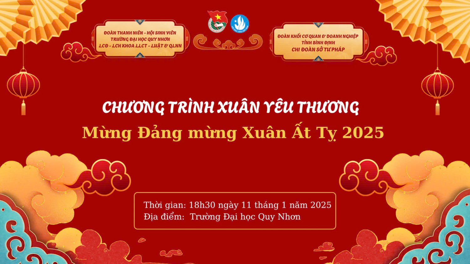 Tặng quà cho sinh viên có hoàn cảnh khó khăn tại Trường Đại học Quy Nhơn